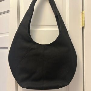 Dagne Dover Black Canvas Bag